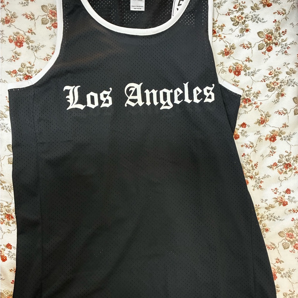 Black Los Angeles Tank Top